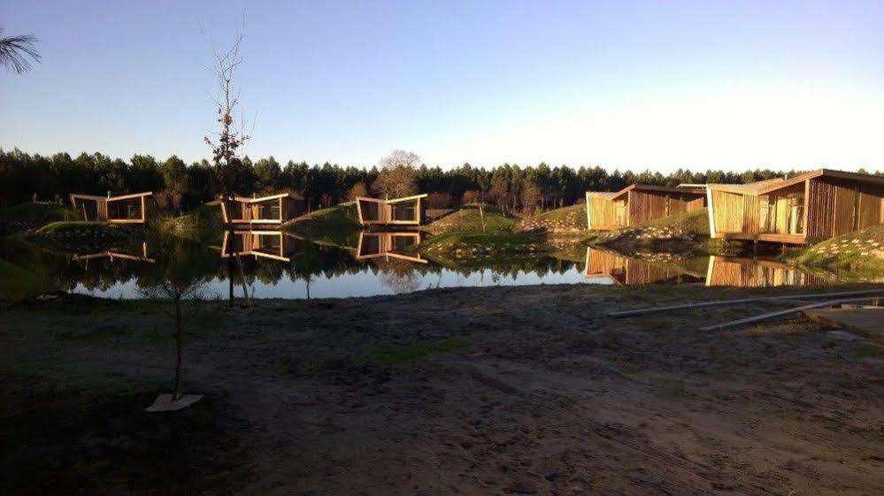 Les Échasses Golf&Surf Eco Lodge Saubion Exterior foto