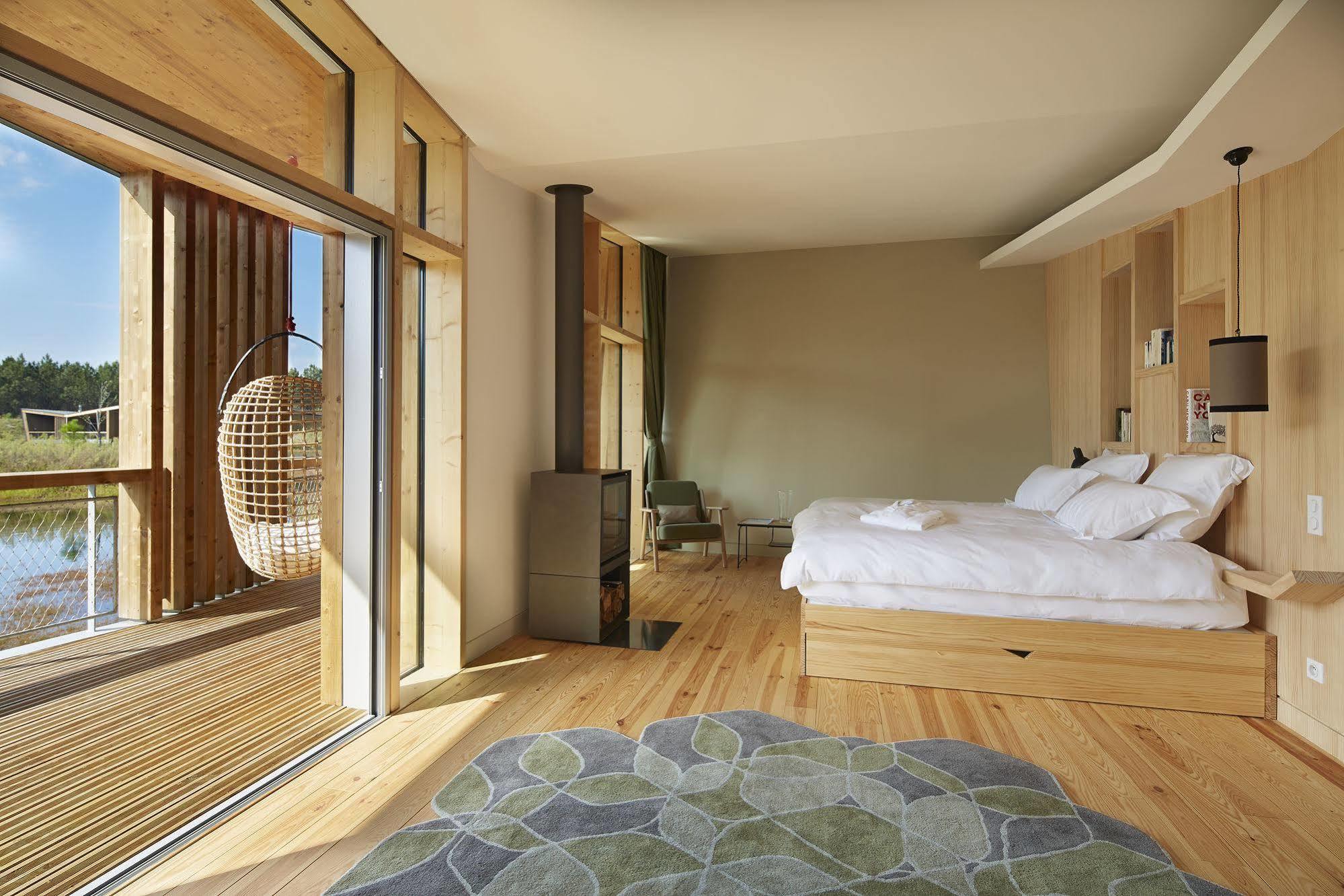 Les Échasses Golf&Surf Eco Lodge Saubion Exterior foto